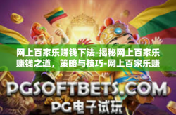 网上百家乐赚钱下法-揭秘网上百家乐赚钱之道，策略与技巧-网上百家乐赚钱下法