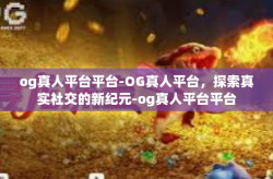 og真人平台平台-OG真人平台，探索真实社交的新纪元-og真人平台平台