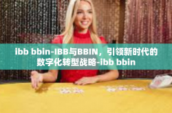 ibb bbin-IBB与BBIN,引领新时代的数字化转型战略-ibb bbin