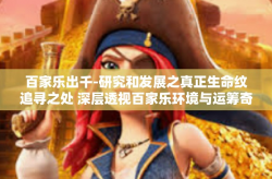 百家乐出千-研究和发展之真正生命纹追寻之处 深层透视百家乐环境与运筹奇妙之道-百家乐出千