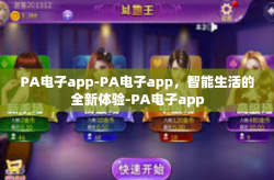 PA电子app-PA电子app,智能生活的全新体验-PA电子app