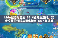 bbin登陆后置码-BBIN登陆后置码，安全交易的保障与操作指南-bbin登陆后置码